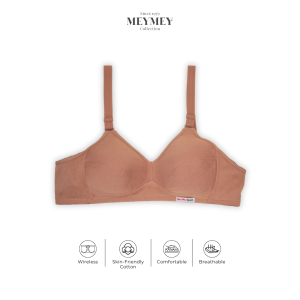 Mey Mey Bra Sport Pakaian Dalam Wanita Remaja Dewasa Tanpa Busa Kawat