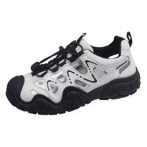Fashionable Hollow Breathable Sandals for Women Outdoor Mountaineering and Hiking Sports Casual and Versatile Dad Shoes