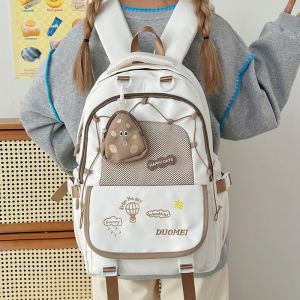 Cute & Stylish School Backpack for Girls – Large Capacity Laptop Bag for Middle School & College