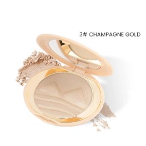 IMAGIC 3-Color Highlighter Powder Palette: Face and Body Brightening Glitter Natural Contouring Shimmer Diamond Contour – Makeup Cosmetics.