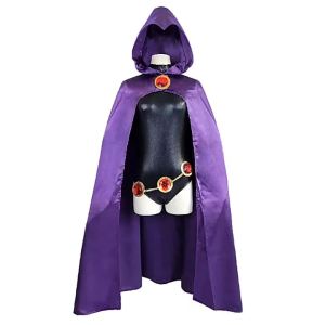 Two-dimensional animation cos Clothing Raven Boy Titan Raven Cosplay Clothing
