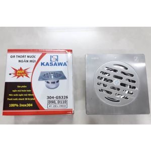 GA THOÁT SÀN KASAWA NHÀ TẮM NGĂN MÙI CAO CẤP INOX 304