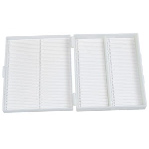 100Pcs Lab Slides Specimens Storage Box Specimens Storage Box Microscope Box