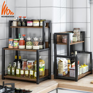 Spice Rack Organizer Kitchen Storage Rack Rak Rempah Kitchen Organizer Rak Dapur Seasoning Rack Condiment Rack Kitchen Shelf rak botol