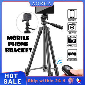 Tripod Expandable Retractable Travel Lightweight Stand Carrying Case Bluetooth Remote Control Portable Phone Stand