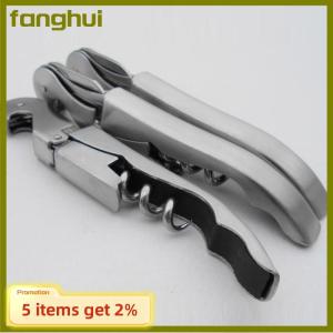 fanghui สกรูเปิดจุกไวน์อเนกประสงค์ทำจากสแตนเลสอุปกรณ์สำหรับบาร์ในครัว