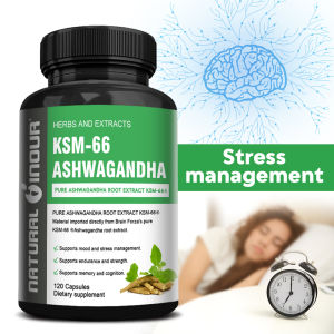Ashwagandha KSM-66 1000mg 30 To 120 Caps Mood Stress Endurance Memory Support