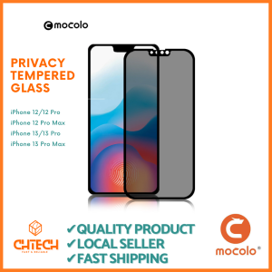 Mocolo Privacy Tempered glass for iPhone 13/13 Pro/13 Pro Max/12/12 Pro/12 Pro Max