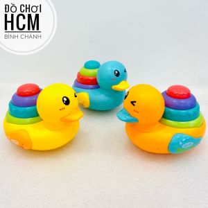 [ẤN ĐẦU CHẠY - TO] Đồ chơi trẻ em chú vịt con chạy bằng cót nhấn dễ thương dành cho bé yêu động vật chú vịt vàng 803