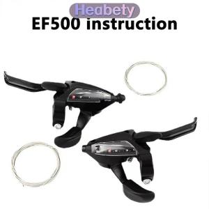 Heabety  Xe đạp leo núi Derailleur liên kết ngón tay Shifter 21 Tích hợp 24 Tốc độ 27 hợp kim nhôm