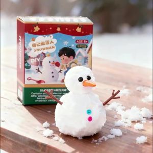 {SG Local} Christmas Gift Childrens Science Experiment Educational Toy DIY Snowman Handmade Craft Experiment