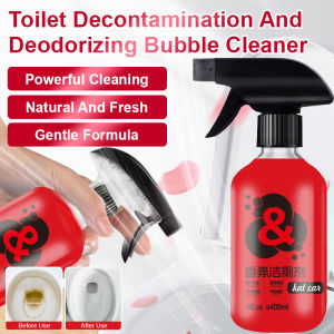 [FAMMY FAEY] Toilet Decontamination and Deodorizing Bubble Cleaner Double-Effect Toilet Cleaning Block Fragrance Type Bubble Toilet Cleaner Deodorizing and Fragrant Toilet Cleaning Spirit除臭留香泡泡清洁剂