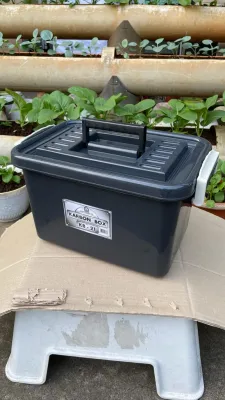 AKAKO Karbon Box atau Container Box/box penyimpanan/Box serbaguna/kota penyimpanan/box serbaguna penghemat tempat KB-12 21 27 Liter