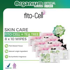 Fito Cell Tissue Basah Make Up Remover Buy 6 Free 2 Tea Tree Wipes