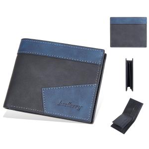 BAELLERRY D3042 Dompet Pria RFID Protect Bahan Kulit PU Leather Premium BAEOS