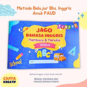 Buku Belajar Bahasa Inggris Alfabet untuk Anak-Anak | Cahya Kreatif
