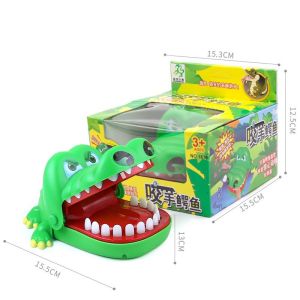 Funny Crocodile Mouth Bite Finger Parent-child Interaction Toy Game For Kids Boy Gift