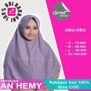 Rabbani An Hemy kerudung sekolah hijab instan best seller