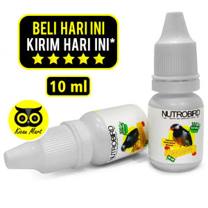 KICAU MART Nutrobird Jalak Vitamin Obat Penggacor Burung Murai Batu Harian Lomba Obat Anti Macet Bunyi Lesu Drop Doping Gacor Jalak Nojlk