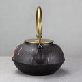 South Japan Iron Teapot Cast Iron Handmade Boiling Water Tea Making Pig Iron Pot Teapot Iron Pot Iron Kettle Tea Set. 