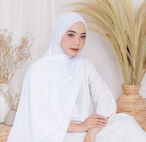 HIJAB PASHMINA CERUTY BABYDOLL / JILBAB PASHMINA CERUTY PREMIUM