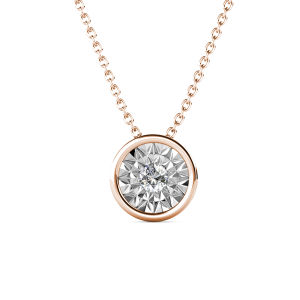 Her Jewellery Ophelia Pendant - Luxury Crystal Embellishments plated with 18K Gold