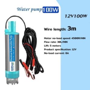 The DC 12V water pump and oil pump are used in aquariums fountains hydroponic filters