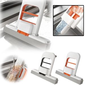 DFGFIN Mini Foldable Desktop Mop Table Wiping Tool Wet Dry Use on Coffee Table Cleaning Sponge  Durable Desktop Lazy Small Mops