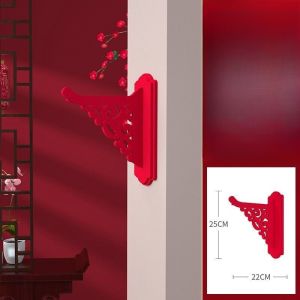 2025 Lunar New Year "Fu" Pendant Non-woven Chinese Traditional 3D Three-Dimensional Red Fu Lantern Decoration Pendant Door Eaves Holiday Party Decoration