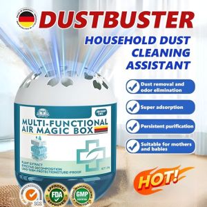 【Auto-Clean Magic Box】Universal Auto-Clean Magic Box/Dust Collector Self-Cleaning Kit Home Office Cleaning Tool Multi-Surface Dust Remover Desk Organizer Auto Dust Collection System