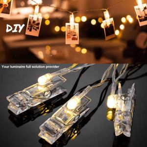 Led String Light Battery Photo Clip Light Photo Light Christmas Birthday Party Decoration