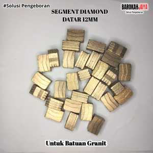 Segment Diamond12mm/Segment Coring/Mata Bor Segment Untuk Batuan keras