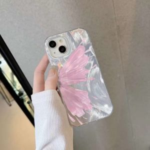 CASE GRADIENT HOLOGRAM FOR TECNO SPARK 20 NFC SPARK 20C CASING SHIMMERING BRUSH GLOSSY CLARITY SWIRL HOLOGRAM SILICONE FULLCOVER