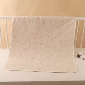 Large Cotton Diaper Pad Baby Waterproof Bed Sheet Mattress Washable Reusable Changing Pad Cover Table Baby Diaper Mat