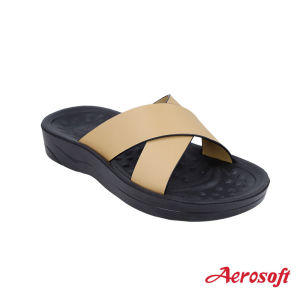 รองเท้าแตะผู้ชาย แบบสวม เพื่อสุขภาพ Aerosoft (แอโร่ซอฟ) รุ่น SM3032