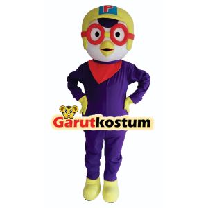 Kostum maskot badut pororo setelan dewasa lucu costume karnaval