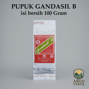 PUPUK GANDASIL B 100 Gram Untuk Buah dan Bunga NPK Majemuk Nutrisi Lengkap Pertumbuhan Pembungaan