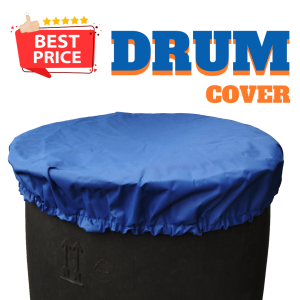 Garterize Drum Top Cover | Waterproof and Sunproof | Scratch Resistant | Dustproof | Prevents Dengue | Water Basin
