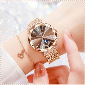 Mechanical Watches Multifunction Watches Quartz Watch High Value Delicate Claw Setting Technology