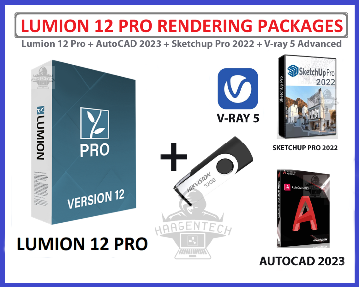 New!LUMION 12 PRO RENDERING PACKAGES 4 IN 1 PACKAGES FOR RENDERING