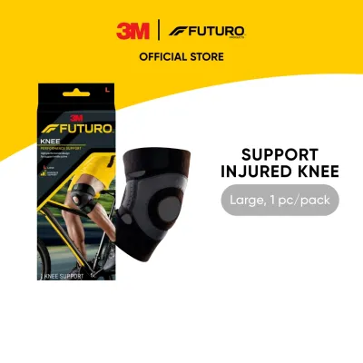 3M™ Futuro™ Performance Knee Support 45694ENR Moderate Support 1 pc/pack S M L XL For support while active