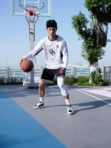 Qiaodan Basketball Shoes for Men Spike Lightweight Shock-absorbing Wear-resistant QXA013253102