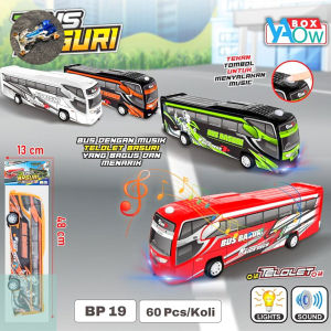 Mainan Anak Bus Basuri Lampu Musik Bis Viral Telolet BP19