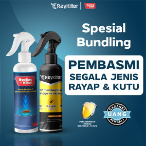 PAKET Pembasmi Rayap / Serangga dan Pembasmi Kutu Busuk / Kutu Anjing / Tungau Ampuh 250 ML