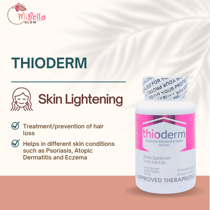 Thioderm Glutathione Lozenges Thioderm Tablet Thioderm Tablet Price In  Pakistan - Lazada
