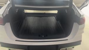 แผ่นรองท้ายรถ BYD ATTO 3 Seal Dolphin Seagull sealion 07 E2 M6 Song PLUS Pro frigate แผ่นรองท้ายรถ TPE เบาะกล่องท้ายเบาะหลัง