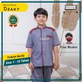 Baju Koko Anak Laki Laki Lengan Pendek Umur 0-12 Tahun Model Dzaky. 