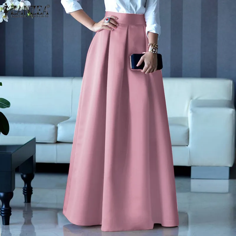 High waisted maxi skirt formal sale