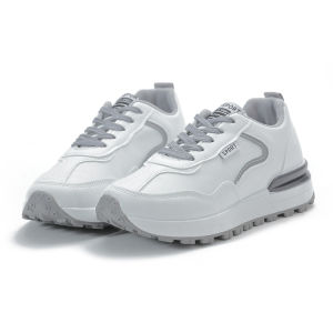 Luxus Yura Sepatu Sneakers Simpel Polos Putih Wanita LX3081