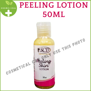 SCD Peeling Skin Lotion 100ml Big or 50ml Small Niacinamide Peeling Lotion Skin Care For Face & Body Whitening Original